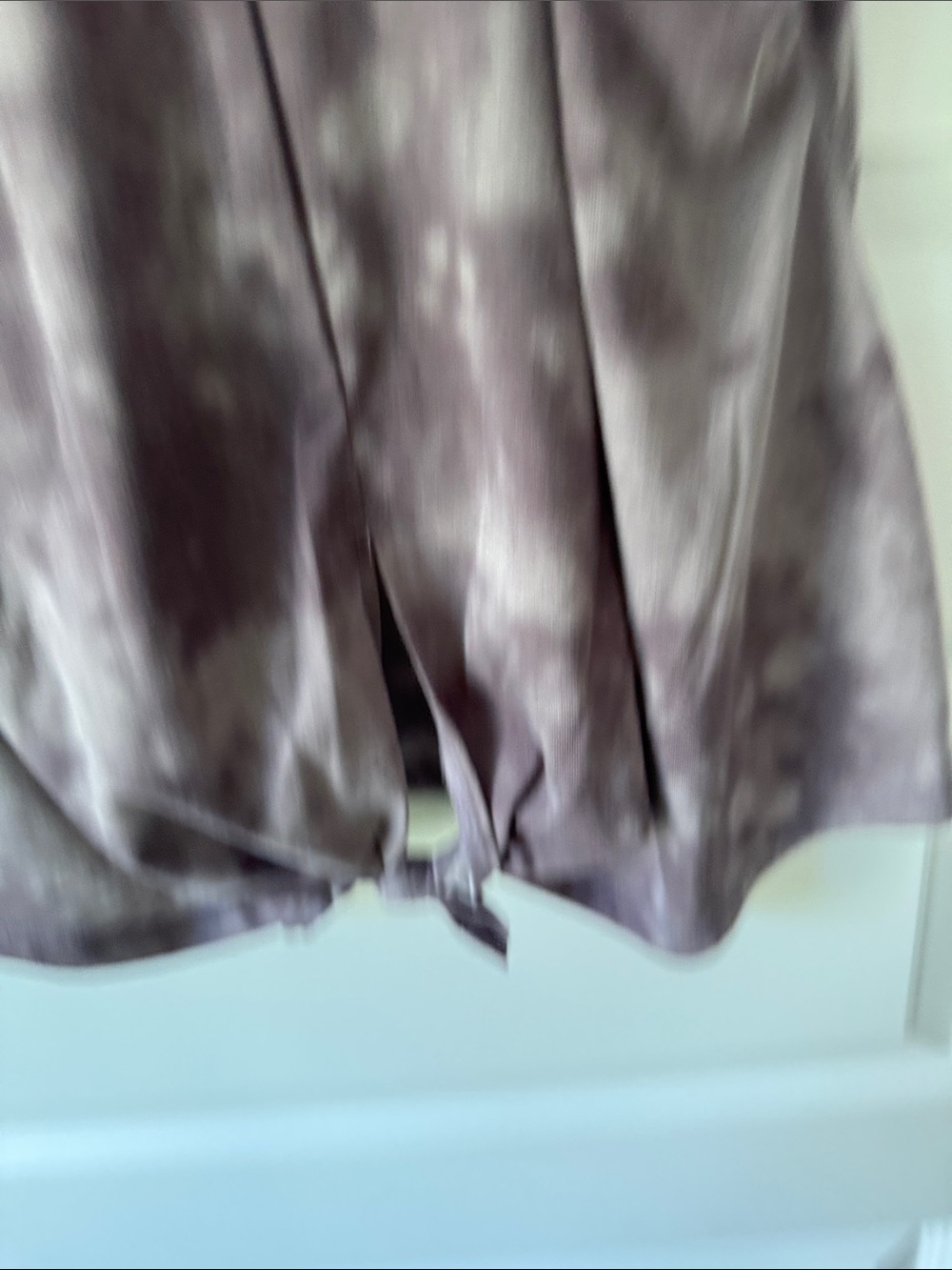 Velocity Women's Purple Tie-Dye Tank Top - Picture 5 of 6